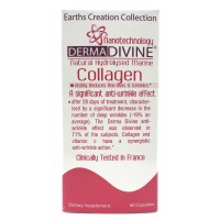 Морський Колаген, Earths Creation, Marine Collagen - 60 капс