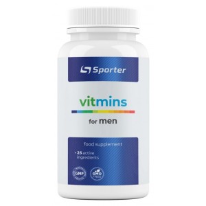 Витаминно-минеральный комплекс для мужчин, Sporter, Vitmins for men - 60 таб