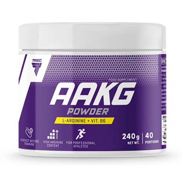 Аргінін альфа-кетоглютарат, Trec Nutrition, AAKG Powder - 240 г