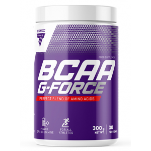 Аминокислоты ВСАА с Глютамином, Trec Nutrition, BCAA G-Force - 300 г