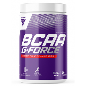 Амінокислоти ВСАА з Глютаміном, Trec Nutrition, BCAA G-Force 300 г