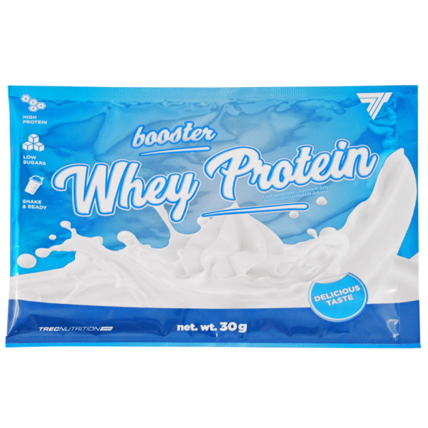 Сироватковий концентрат, Trec Nutrition, Booster Whey Protein - 30 г