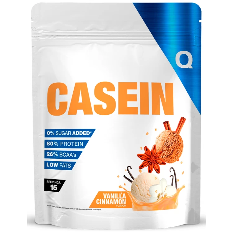 Казеиновый протеин, Quamtrax, 100% Casein - 500 г