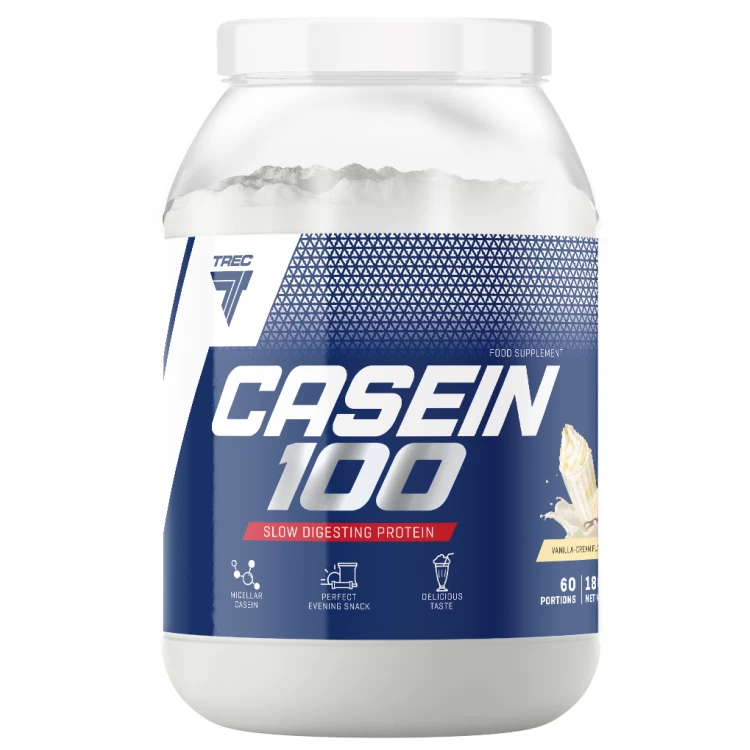 Казеиновый протеин, Trec Nutrition, Casein 100 - 1,8 кг